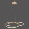 ROMAN Lámpara Colgante LED dorado, 1 luz ROMAN Lámpara Colgante LED dorado, 1 luz