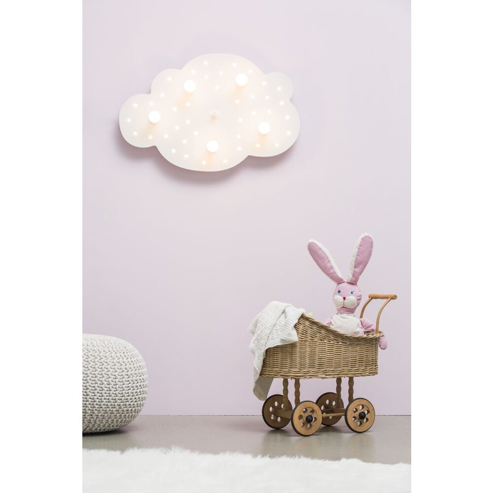 Elobra WOLKE Aplique Blanca, 5 luces main product photo