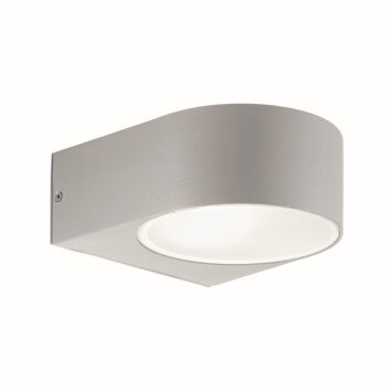 Ideal Lux IKO Aplique para exterior Gris, 1 luz Ideal Lux IKO Aplique para exterior Gris, 1 luz