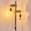 Barbengo Lámpara de Pie Marrón, Negro, 2 luces