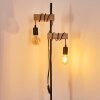 Barbengo Lámpara de Pie Marrón, Negro, 2 luces
