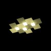 Grossmann CREO Lámpara de Techo LED Latón, 4 luces