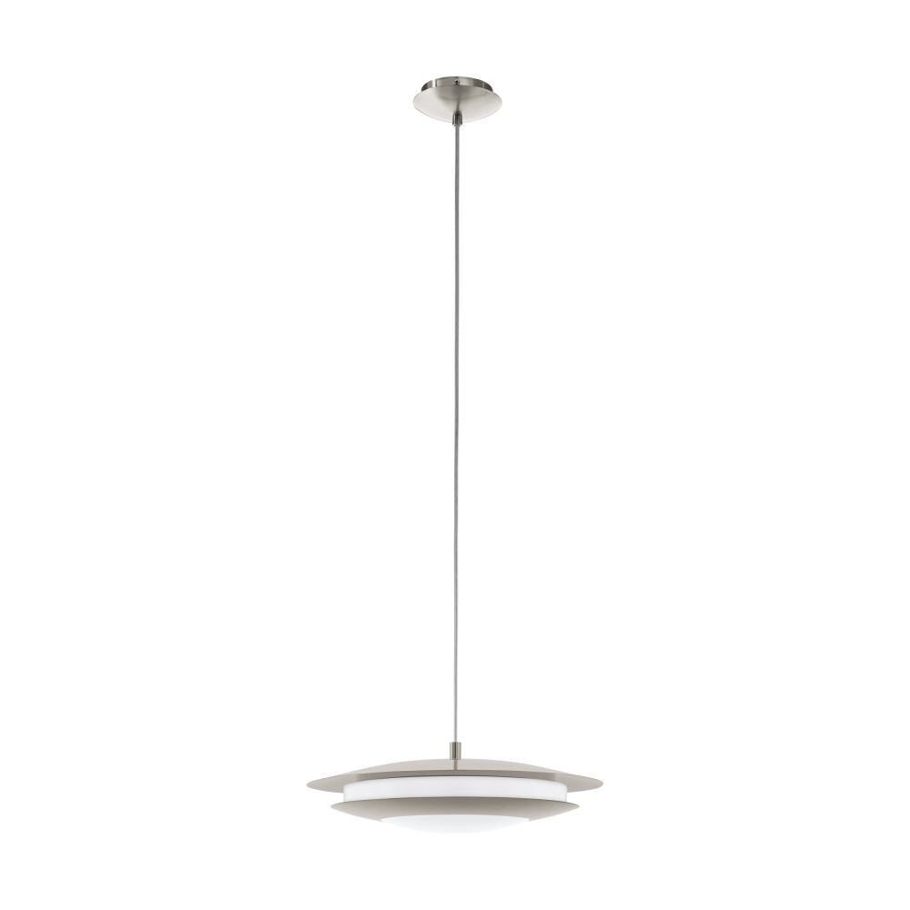 EGLO connect MONEVA-C Lámpara Colgante LED Níquel-mate, 1 luz, Cambia de color main product photo