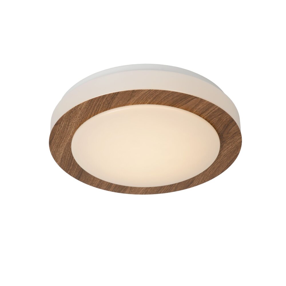 Lucide DIMY Lámpara de Techo LED Madera oscura, 1 luz main product photo