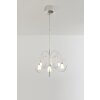 Holländer ROSASPINA OVAL Lámpara Colgante Plata, 6 luces