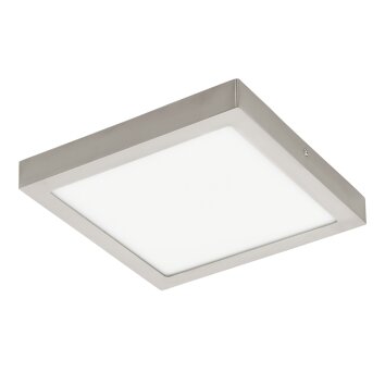 Eglo FUEVA-C Lámpara de Techo LED Níquel-mate, 1 luz, Cambia de color