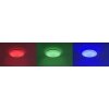Leuchten Direkt Ls-JUPI Lámpara de Techo LED Blanca, 1 luz, Mando a distancia, Cambia de color