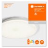 LEDVANCE ORBIS Lámpara de Techo Plata, 1 luz, Mando a distancia, Cambia de color