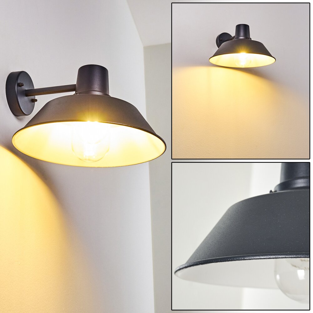 Maloja Aplique para exterior Negro, 1 luz main product photo