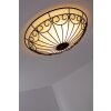 Eglo COLTI Lámpara de techo o pared Marrón, marrón oscuro, Color óxido, Blanca, 2 luces