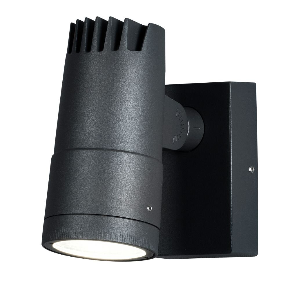 Konstsmide ANDRIA Aplique para exterior LED Antracita, 1 luz main product photo