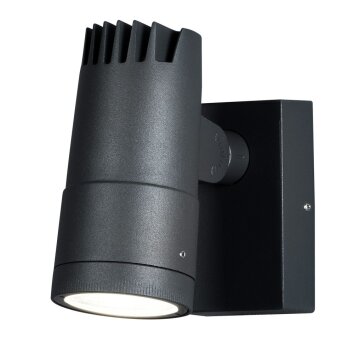 Konstsmide ANDRIA Aplique para exterior LED Antracita, 1 luz