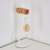Barbengo Lámpara de Mesa Marrón, Blanca, 1 luz