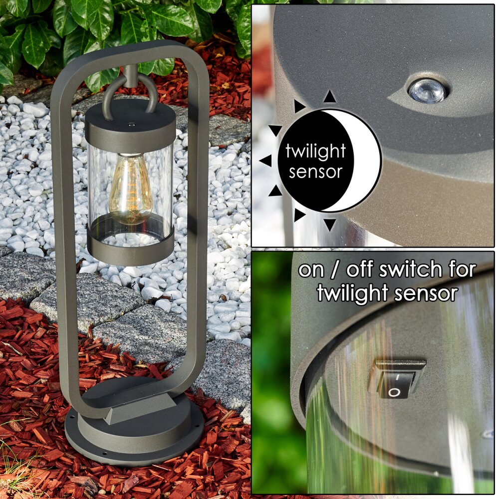 Poste de Jardín Fulham Antracita, 1 luz main product photo