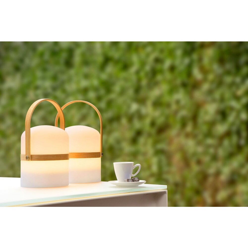 Lucide JOE Lámpara de mesa LED Blanca, 1 luz main product photo