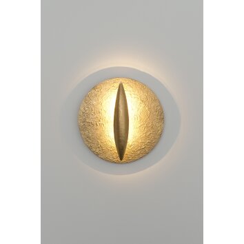 Holländer CORSARO Aplique LED dorado, 4 luces