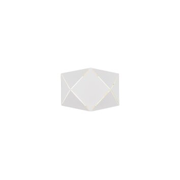 Aplique Trio Leuchten ZANDOR LED Blanca, 1 luz