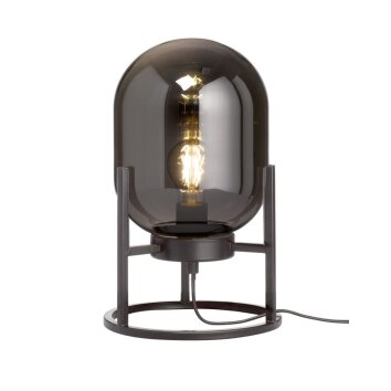 Honsel Regi Lámpara de Mesa Negro, 1 luz