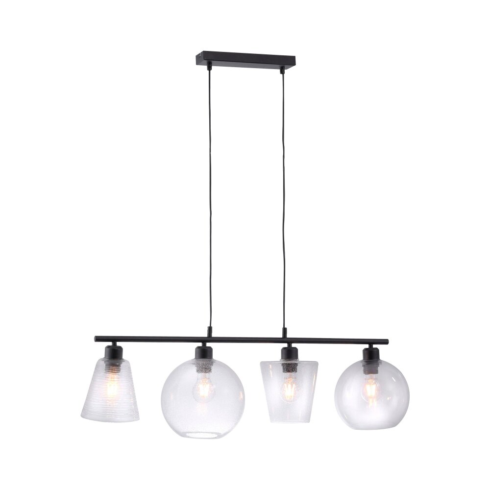 Leuchten Direkt SOPHIE Lámpara Colgante Negro, 4 luces main product photo
