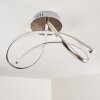 Wengi Lámpara de Techo LED Níquel-mate, 1 luz