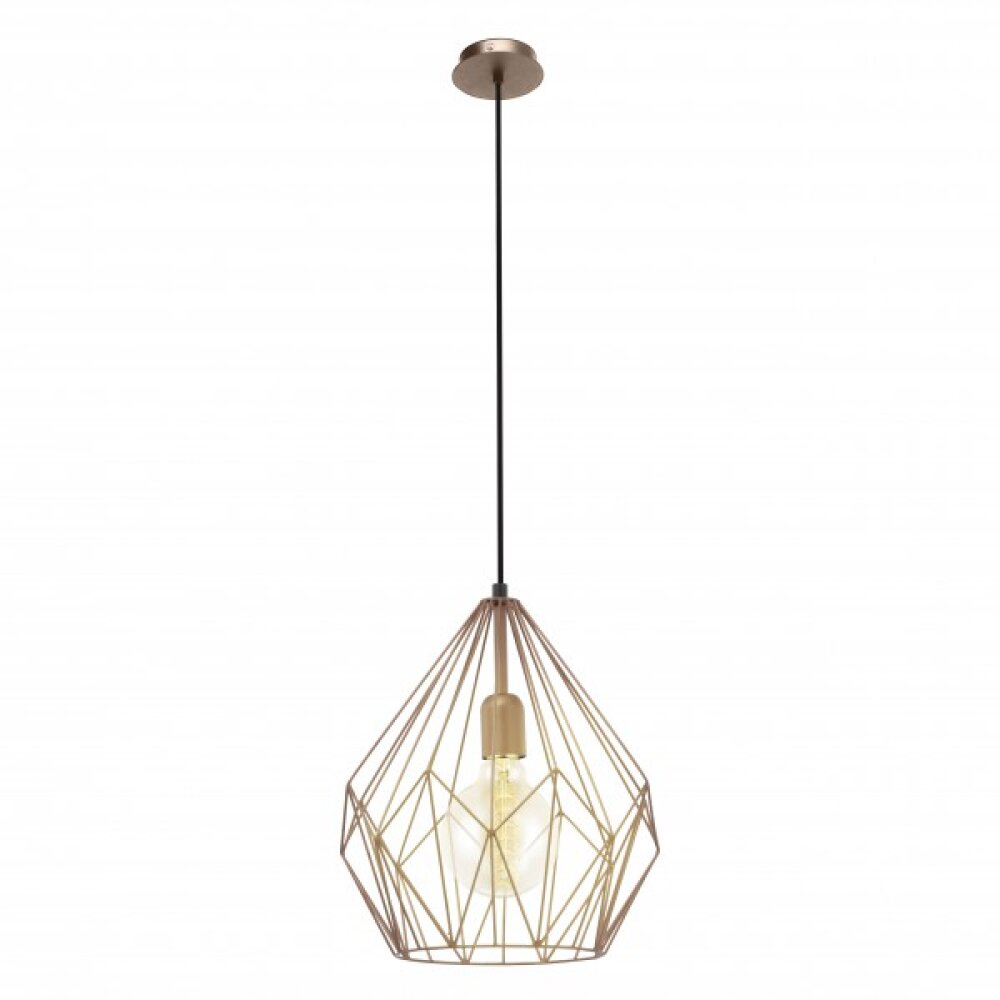 Eglo VINTAGE Lámpara suspendida Cobre, 1 luz main product photo