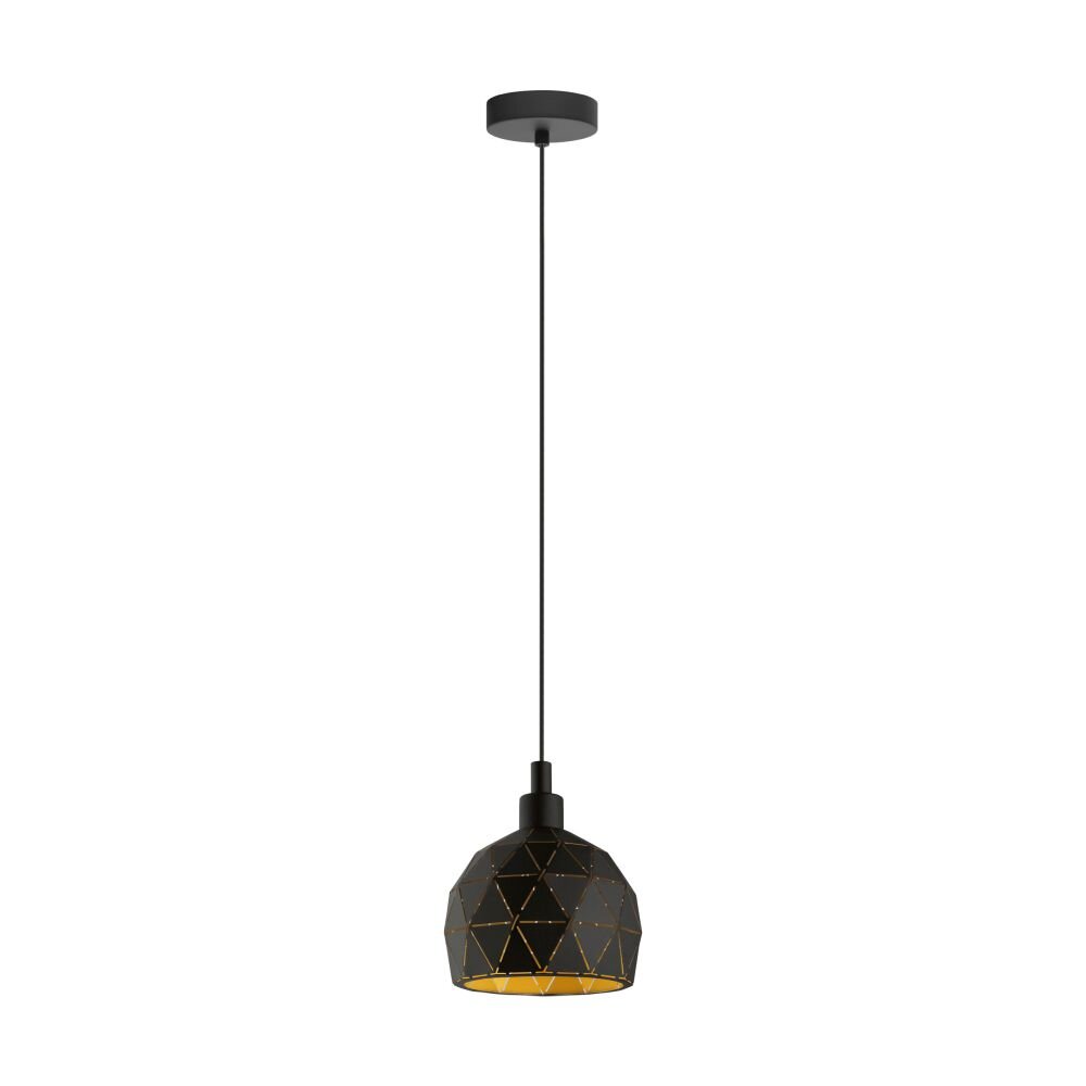 EGLO ROCCAFORTE Lámpara Colgante dorado, Negro, 1 luz main product photo