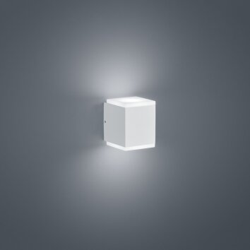 Helestra Kibo Aplique para exterior LED Blanca, 2 luces