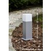 Trio HUDSON Poste de jardin Gris, 1 luz