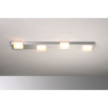 Bopp Lamina Lámpara de Techo LED Aluminio, 4 luces