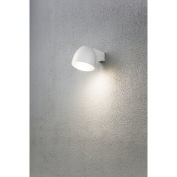 Konstsmide Ferrera Aplique LED Blanca, 1 luz