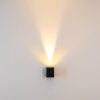 Orsa Aplique para exterior LED Negro, 2 luces