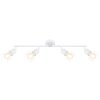 Globo XARA I Proyector Blanca, 4 luces