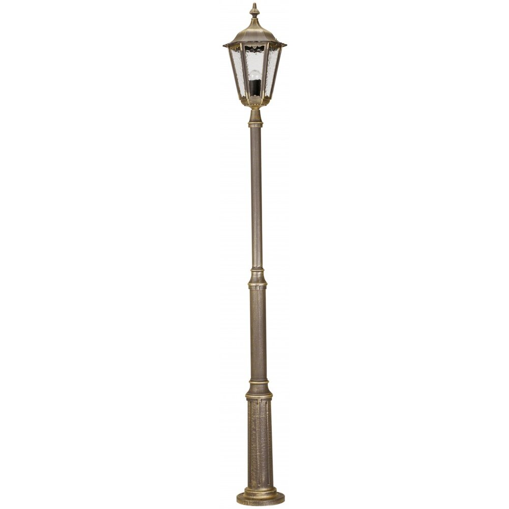 Albert 147 Lámpara de pie para exterior Marrón, Latón, 1 luz main product photo
