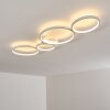 Rodekro Lámpara de Techo LED Blanca, 1 luz