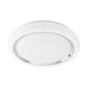 Eglo CAPASSO-C Lámpara de Techo LED Blanca, 1 luz, Cambia de color