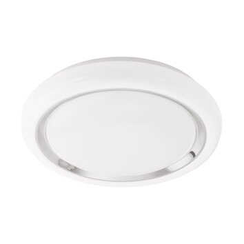 Eglo CAPASSO-C Lámpara de Techo LED Blanca, 1 luz, Cambia de color
