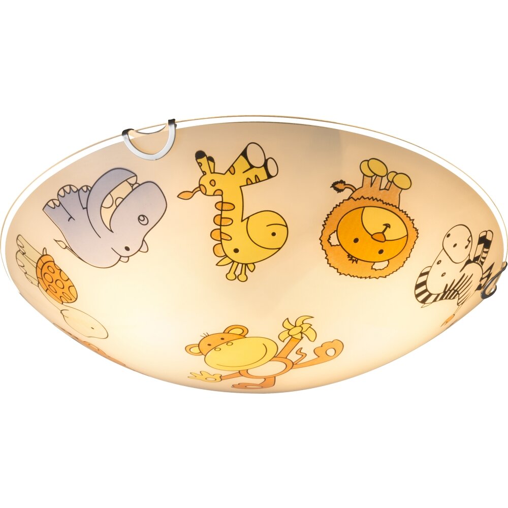 Lámpara de Techo Globo Kiddy Blanca, 2 luces main product photo