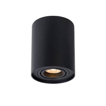 Lucide TUBE Lámpara de Techo Negro, 1 luz