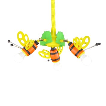 Elobra HUMMEL Lámpara Colgante Colorido, 3 luces