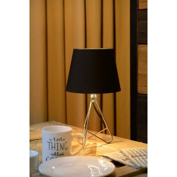 Lucide GITTA Lámpara de escritorio Cromo, 1 luz