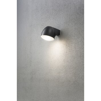 Konstsmide Ferrera Aplique LED Negro, 1 luz