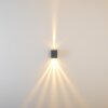 Orsa Aplique para exterior LED Gris, 2 luces