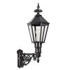 KS Verlichting Spaarne Aplique Negro, 1 luz