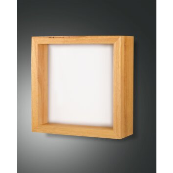 Fabas Luce Window Aplique LED Marrón, 1 luz