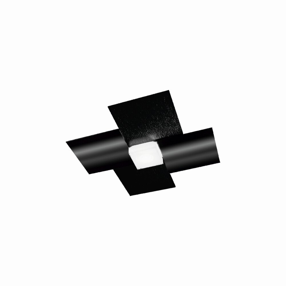 Grossmann CREO Lámpara de techo o pared LED Negro, 1 luz main product photo