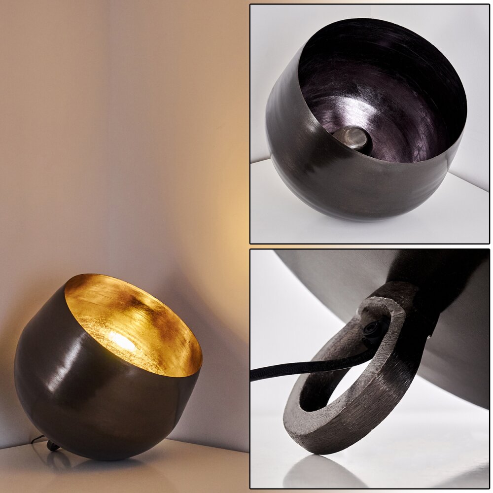 Bluestone Lámpara de Mesa Acero bruñido, 1 luz main product photo