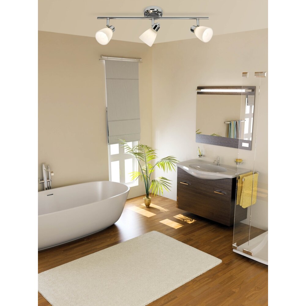 Brilliant Kensington Lámpara de Techo Cromo, 3 luces main product photo