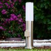 Caserta Lámpara de pie, Iluminación de caminos Color acero inoxidable, Blanca, 1 luz
