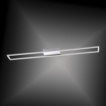 Paul Neuhaus INIGO Lámpara de techo LED Acero inoxidable, 4 luces