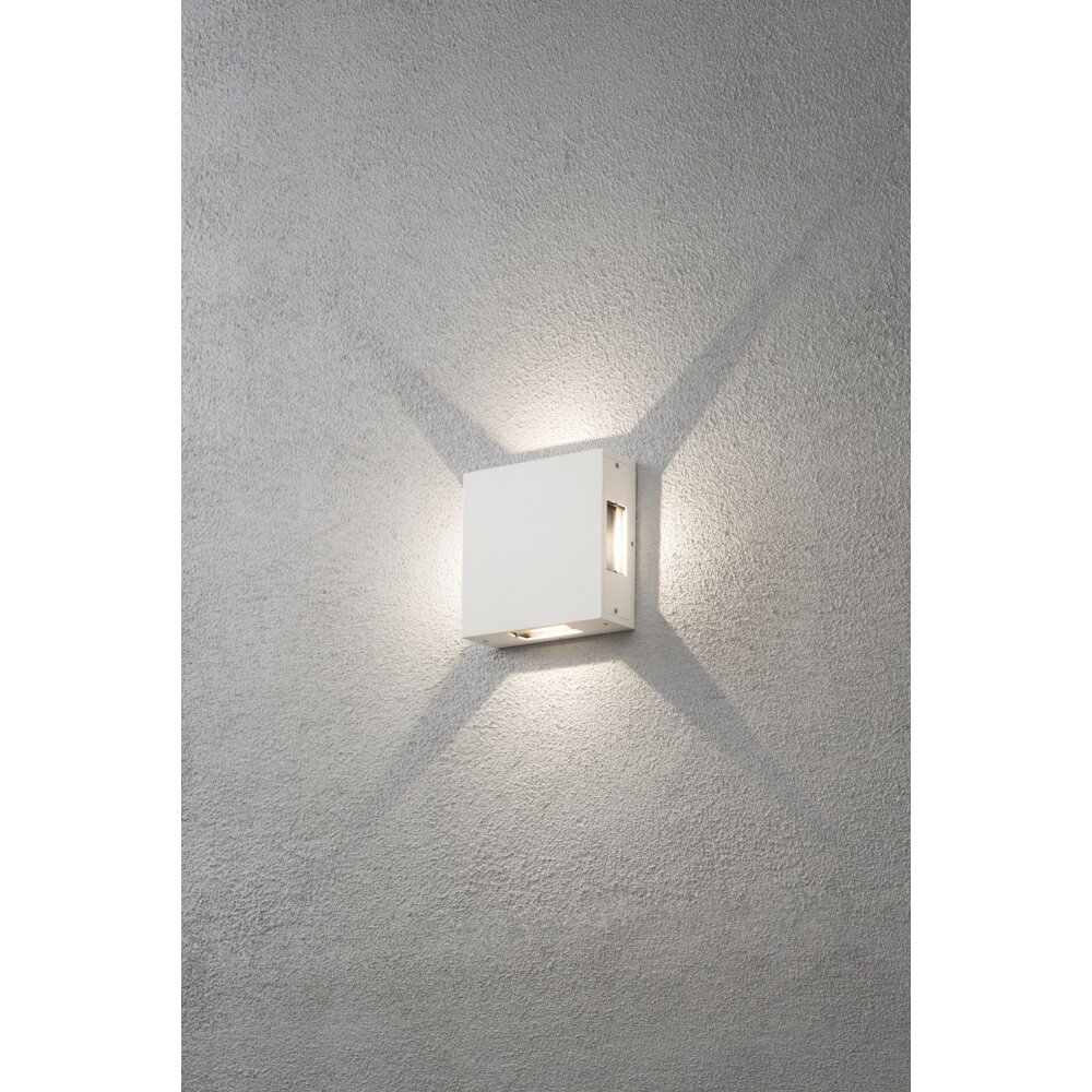 Konstsmide Cremona Aplique LED Blanca, 4 luces main product photo